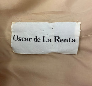 Oscar de la Renta 1960s Couture Gown