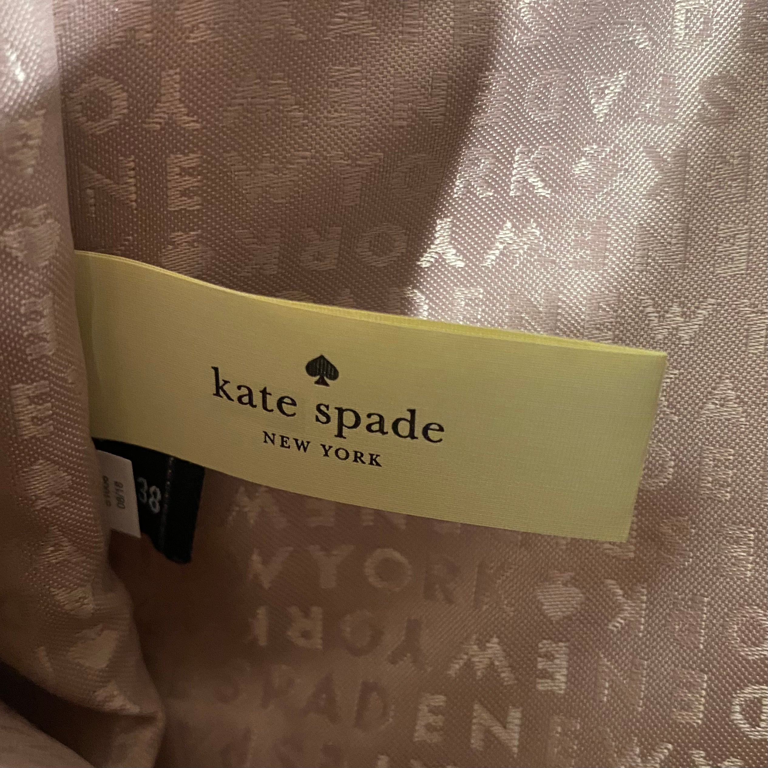 Kate Spade Purple Calfhair Clutch