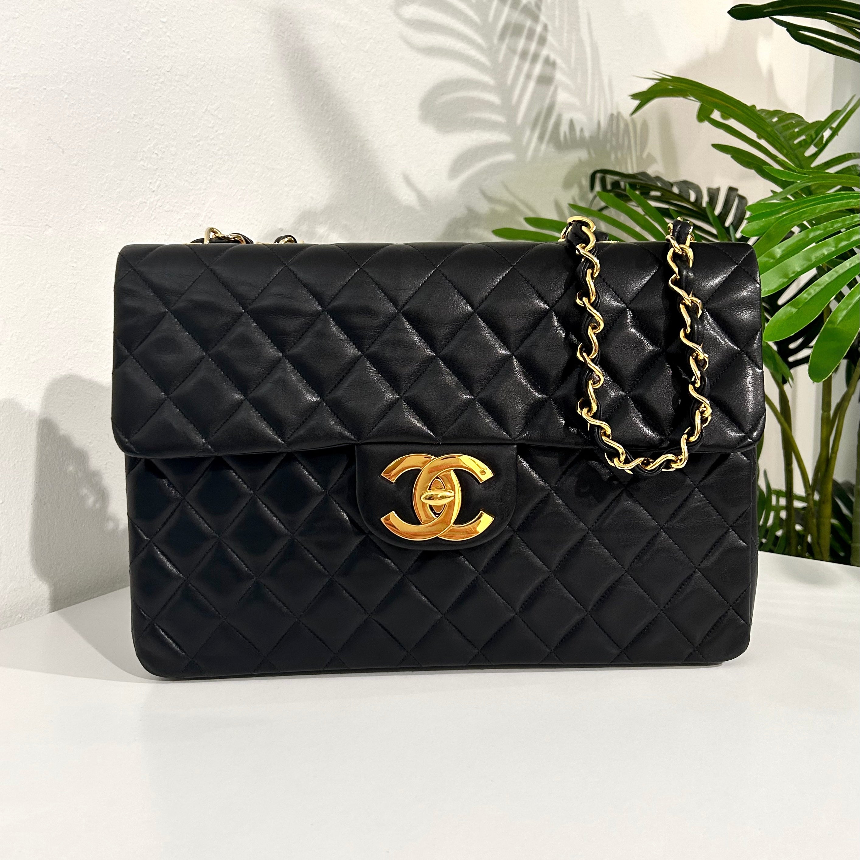 Chanel Jumbo XL Maxi Handbag Purse