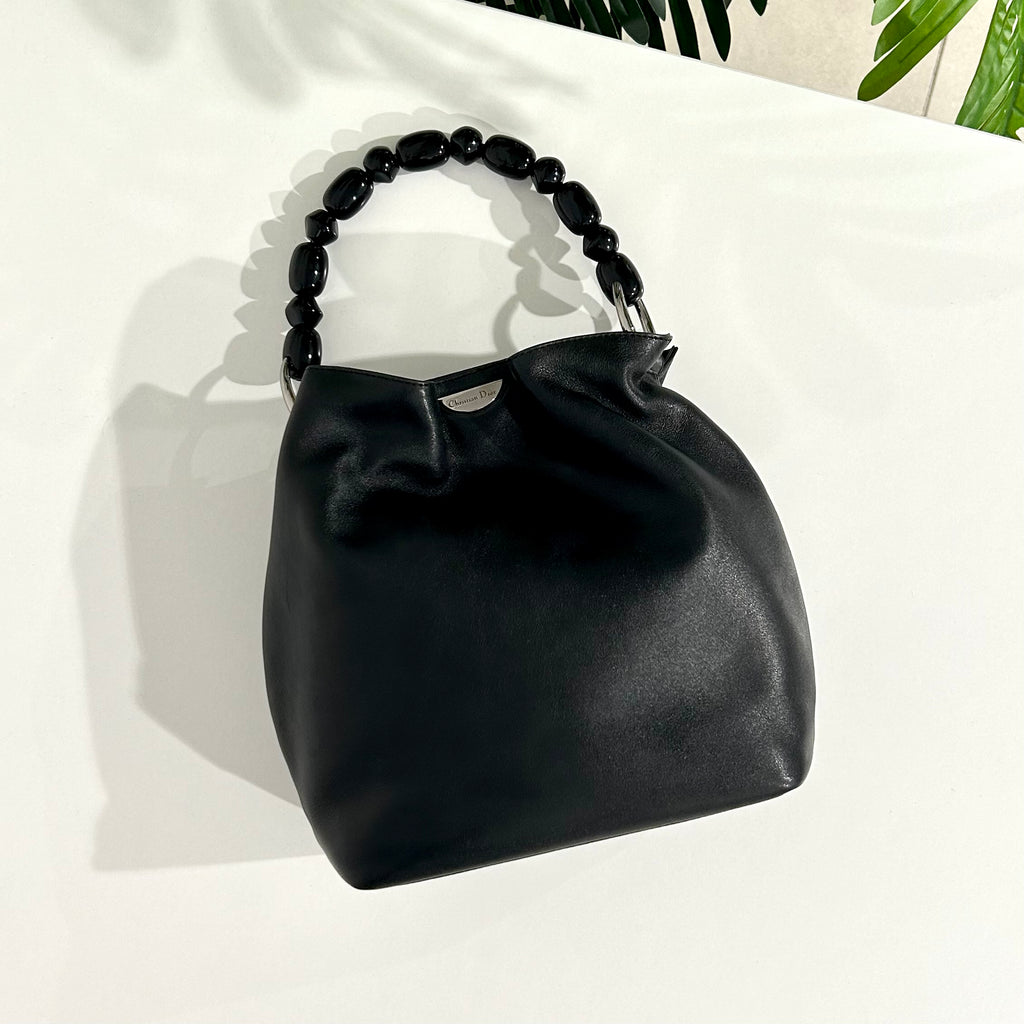 Dior Black Malice Bucket Bag