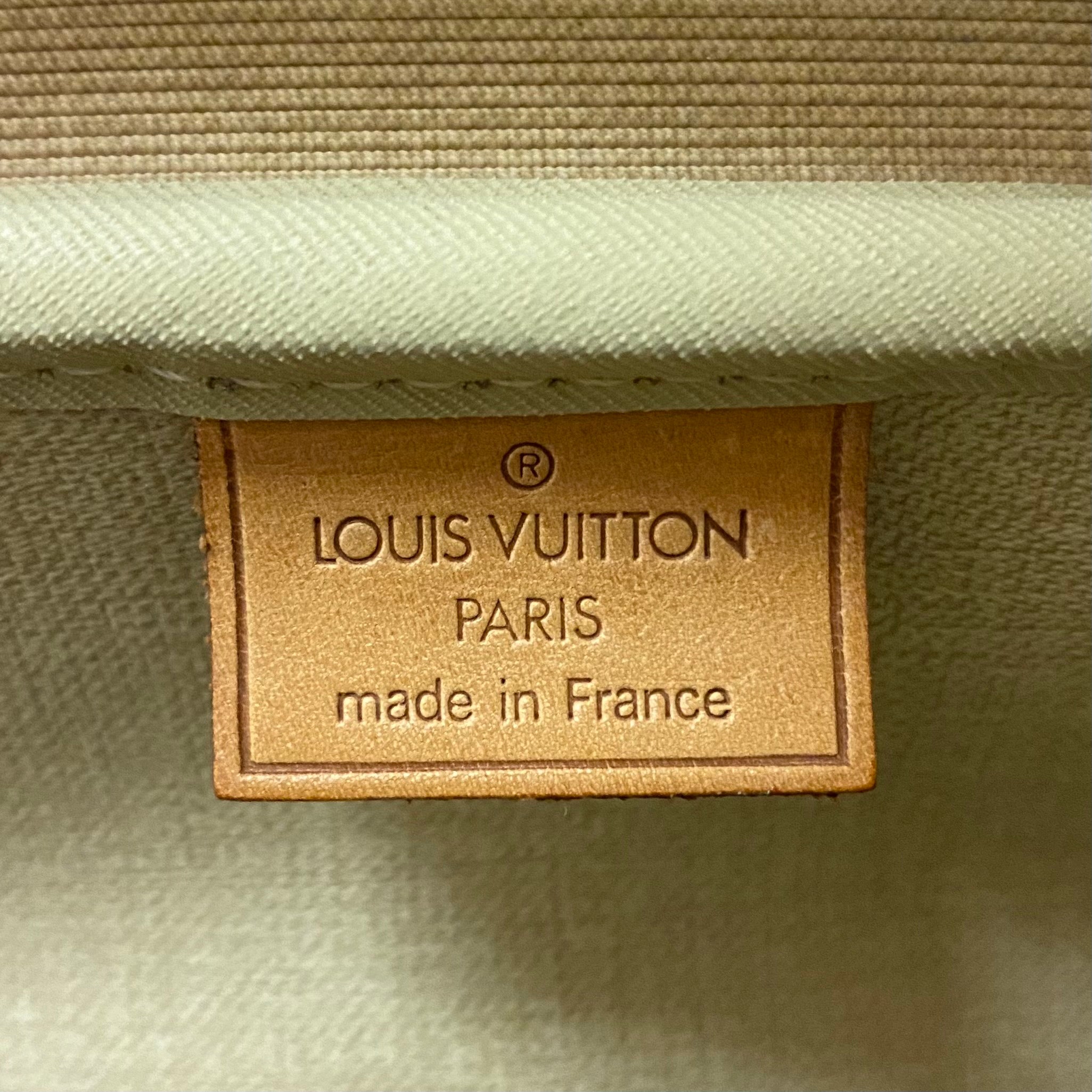 Louis Vuitton Vintage Monogram Canvas Deauville Satchel (SHF-23592) – LuxeDH