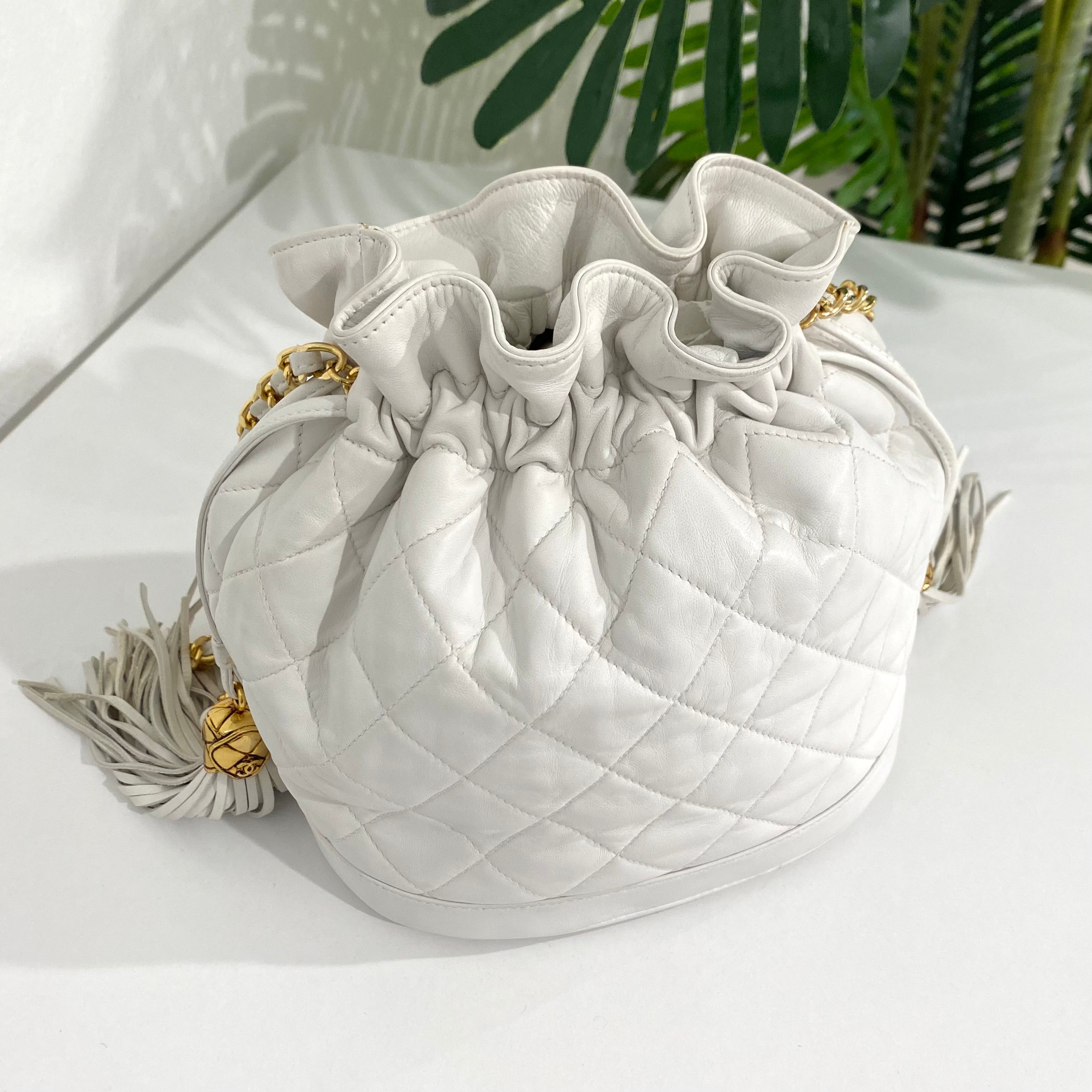Chanel Vintage Bucket Bag with Pouch – Atelier Vintage