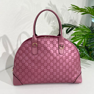 Gucci Pink Microguccissima Leather Medium Bree Tote Bag Gucci
