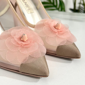 Chanel Camellia Pumps — Mia Luxury Vintage