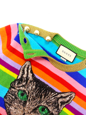 Gucci 2025 cat jumper
