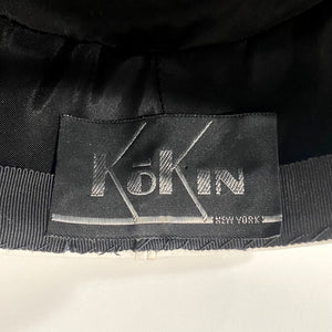 Kokin White Leather Majorette Hat