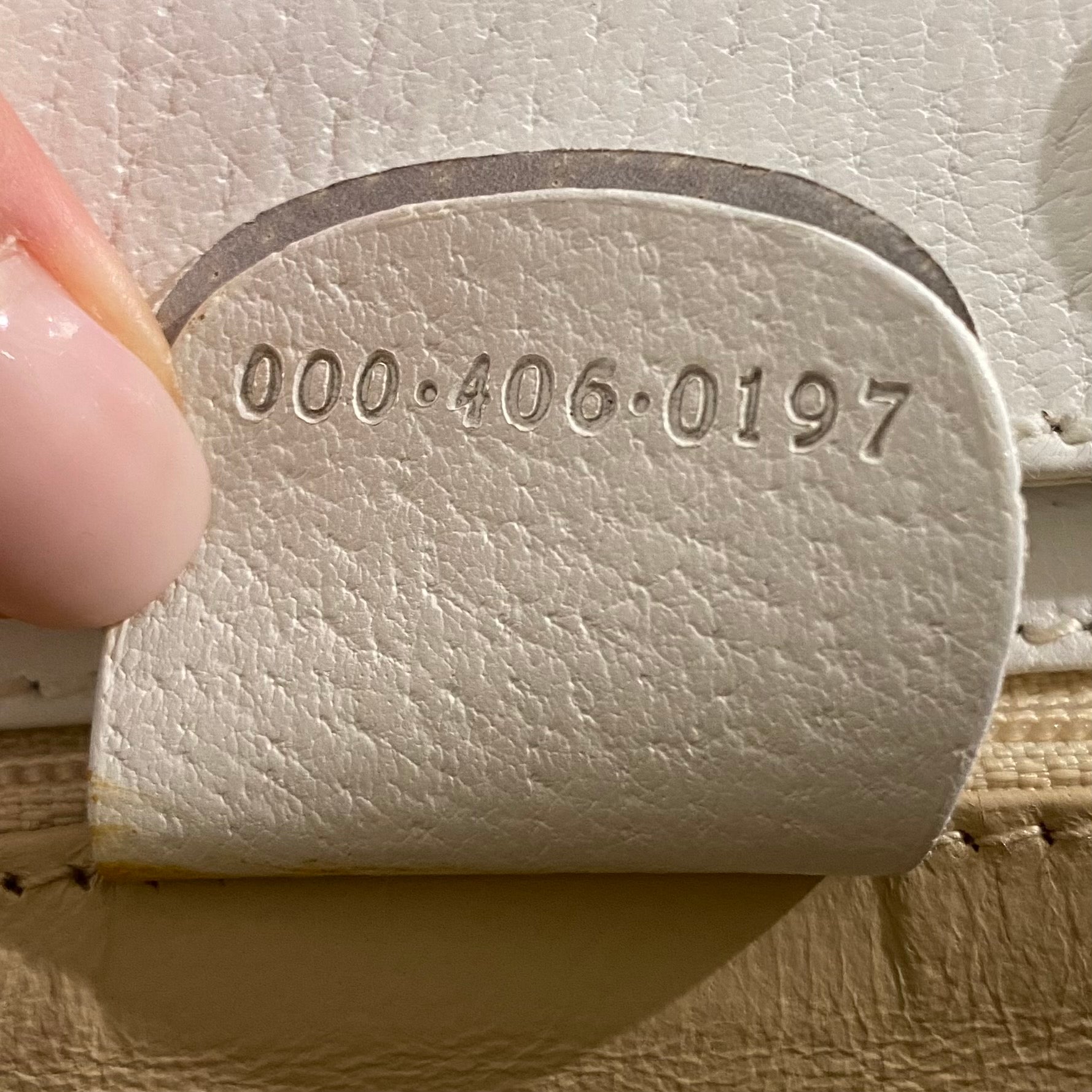 Gucci White Horsebit Handle Bag