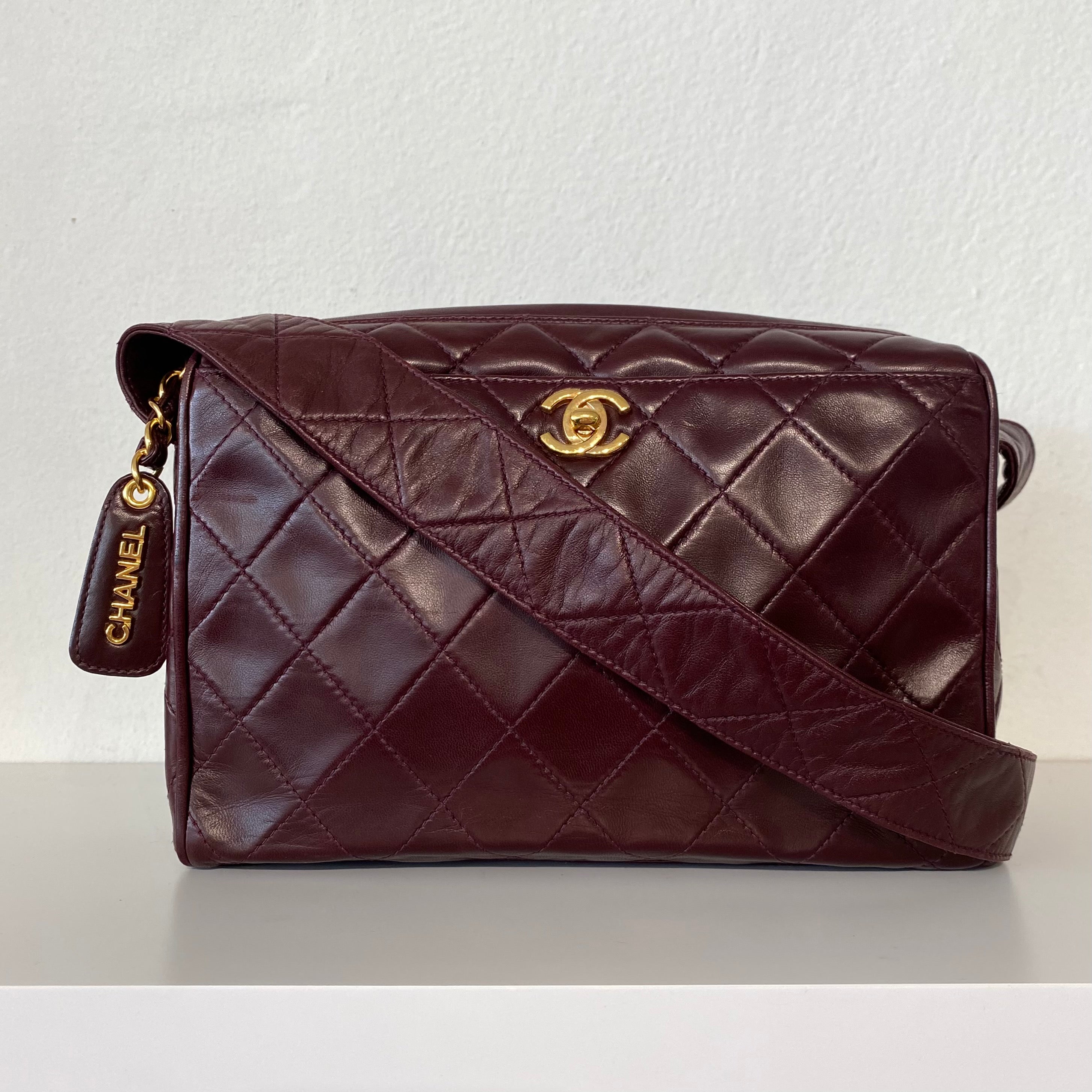 Vintage brown Chanel camera bag – amfindsnz