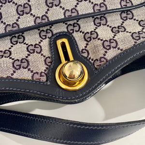 Gucci Vintage Navy Monogram Bag – Dina C's Fab and Funky Gucci Vintage Navy Monogram Bag – Dina C's Fab and Funky
