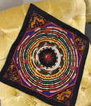 Hermès mustlicolor Astrologie 45cm silk scarf