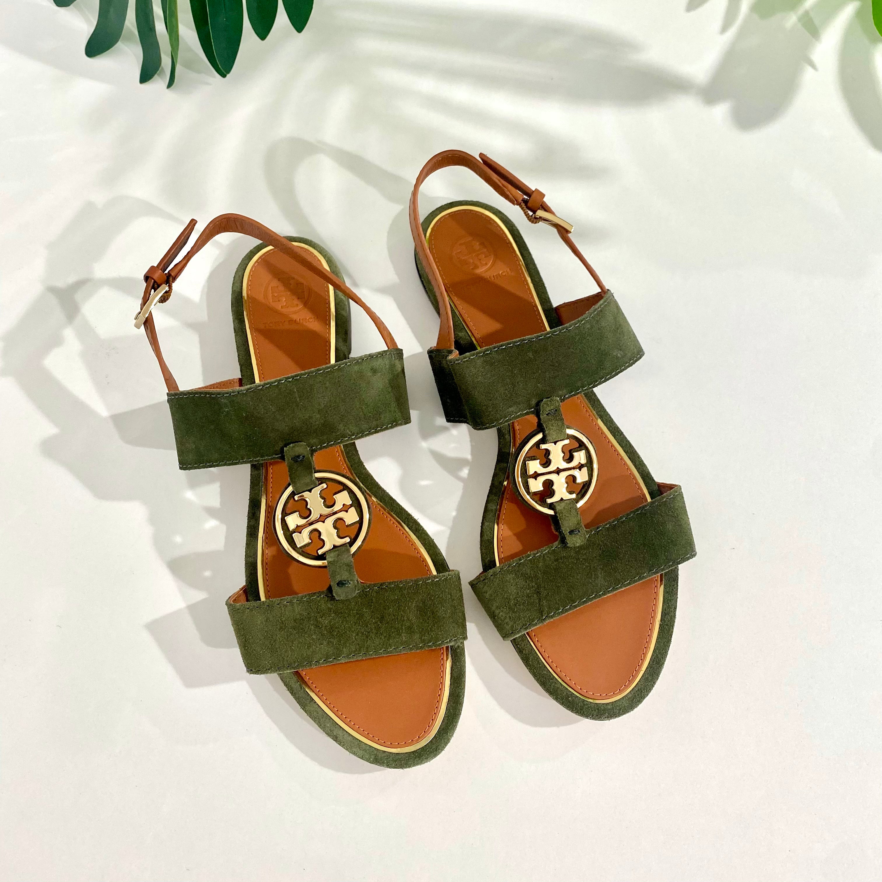 Tory burch miller green hot sale