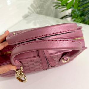 Review GUCCI Mini Dome Satchel Pink 