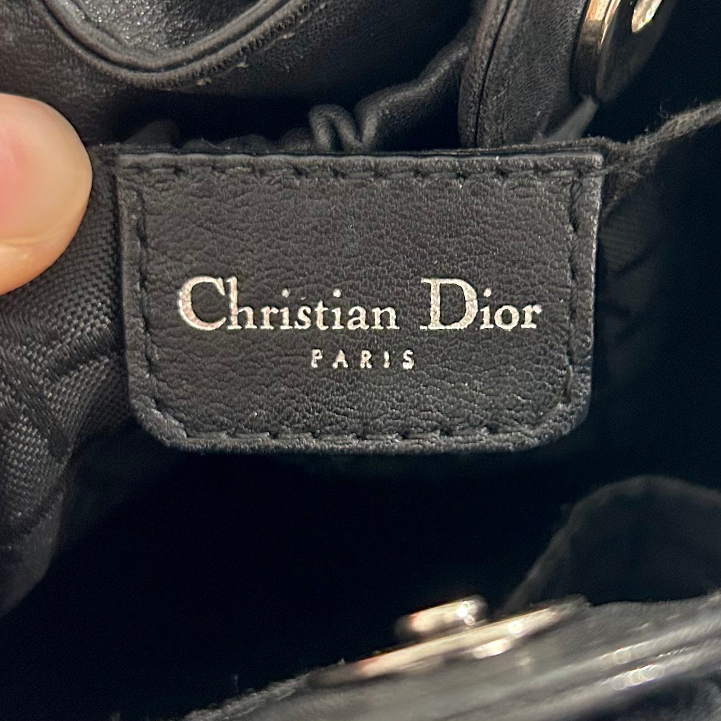 Dior Black Malice Bucket Bag – Dina C's Fab and Funky Consignment Boutique