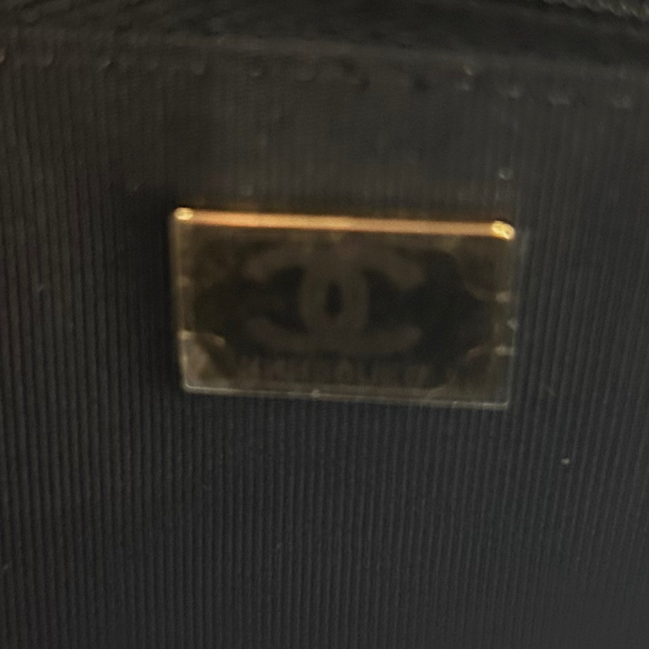 Chanel Black & White Wallet on Chain