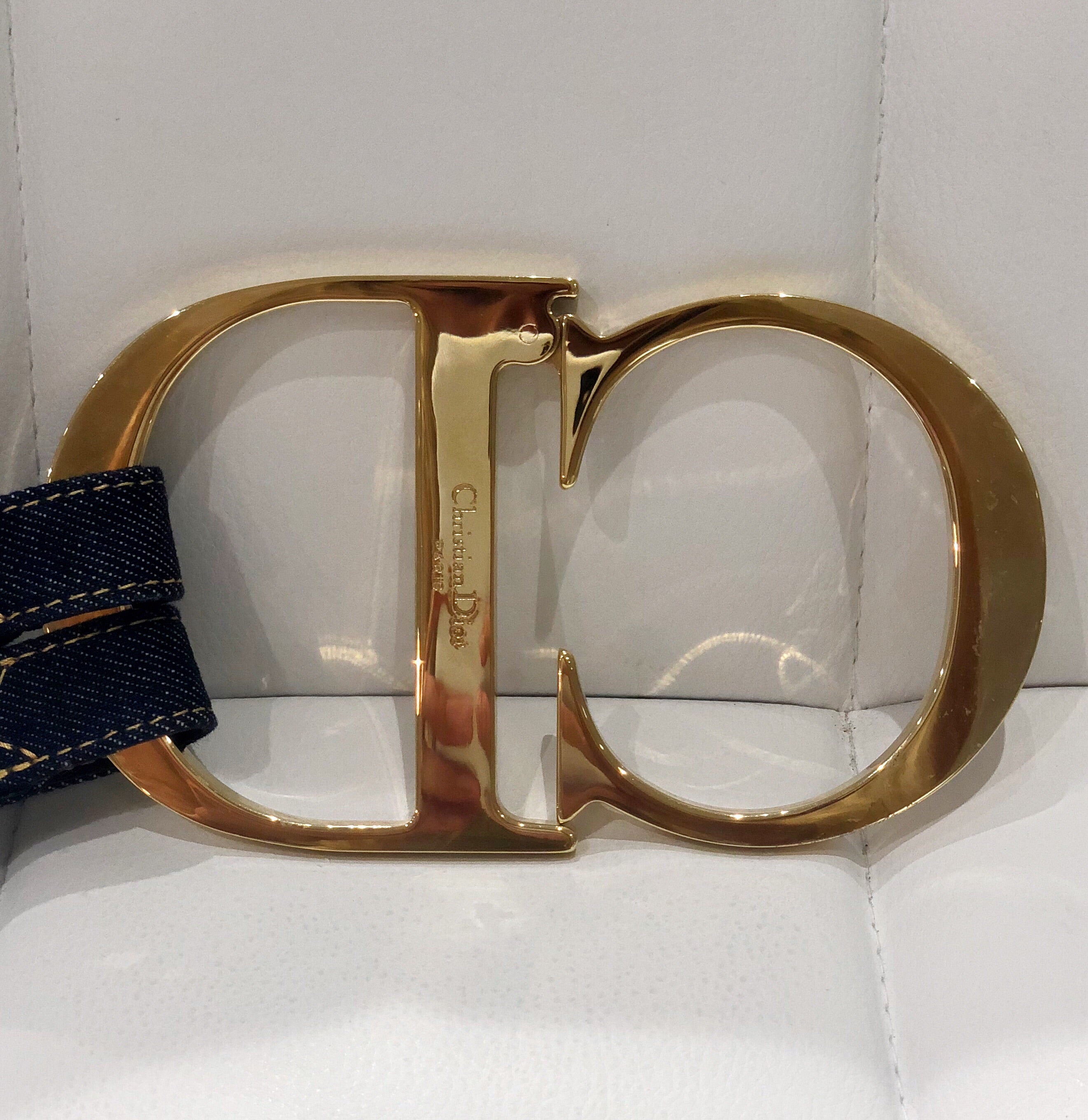 Christian Dior Massive Logo Belt