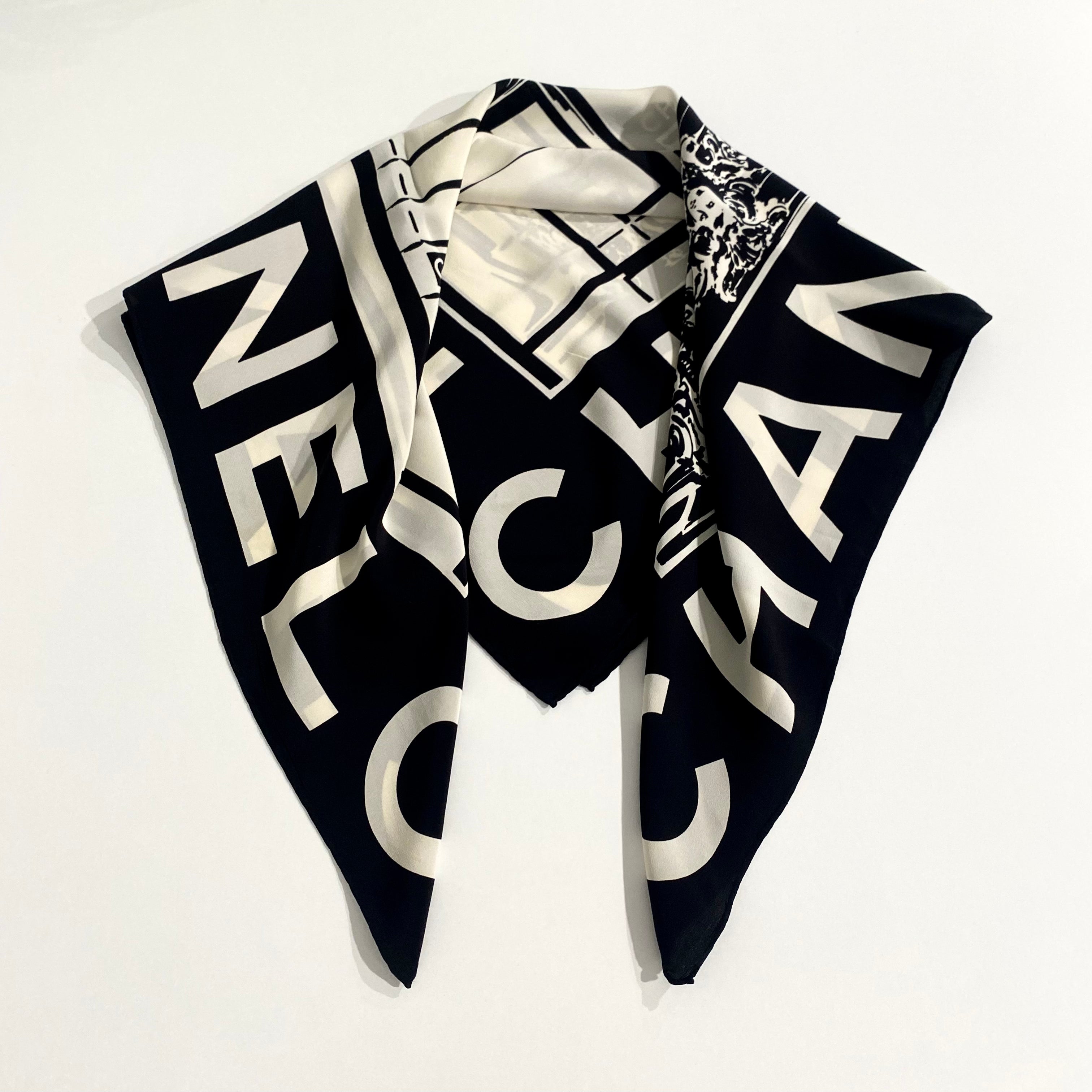 Vintage Bootleg Chanel Red Scarf — Roots