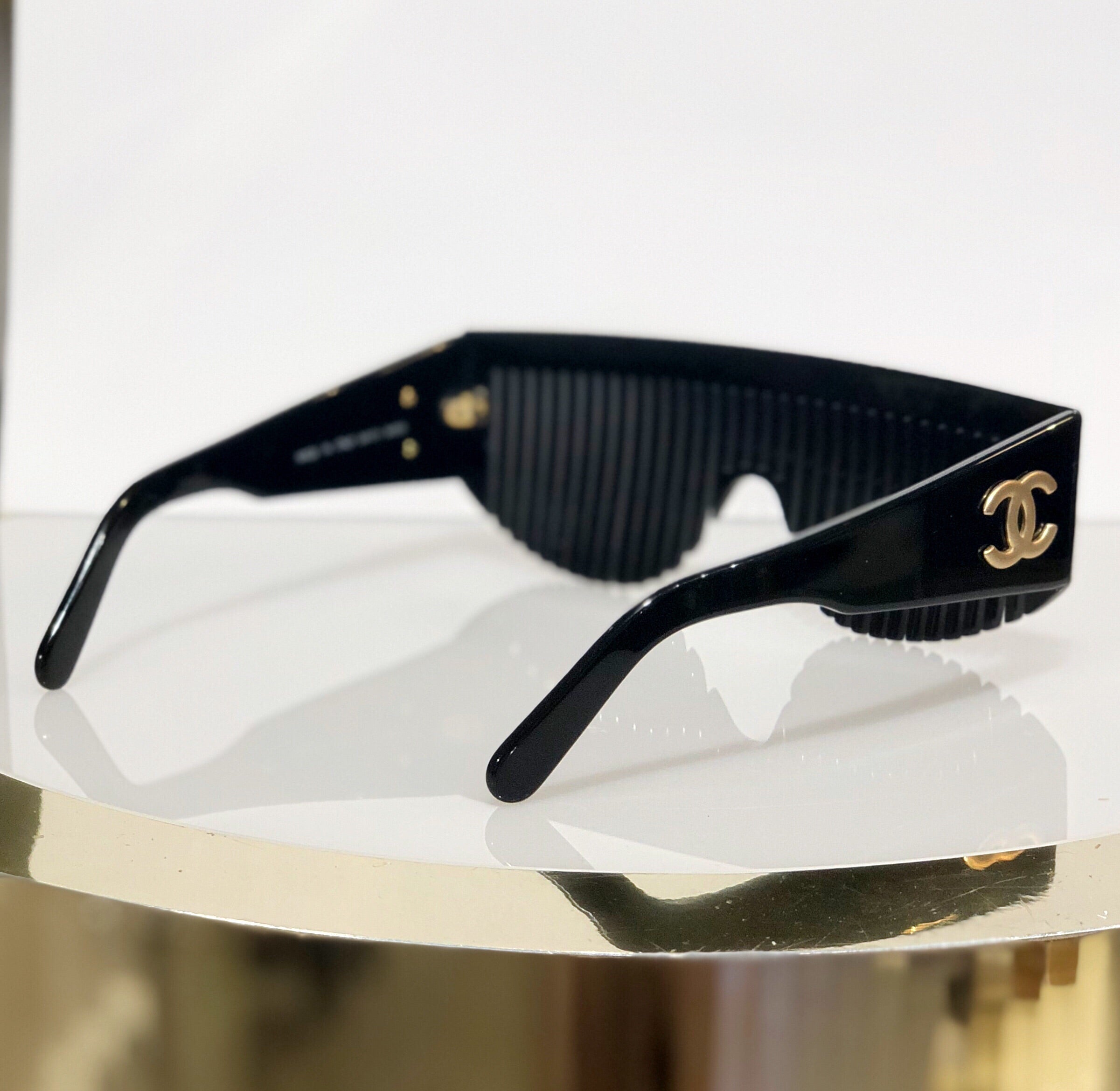 Vintage CHANEL 1993 Runway Sunglasses at Rice and Beans Vintage