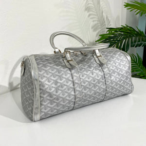 Goyard Silver Croisiere 40 – Dina C's Fab and Funky Consignment Boutique