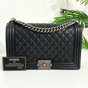 Chanel Black Boy Bag