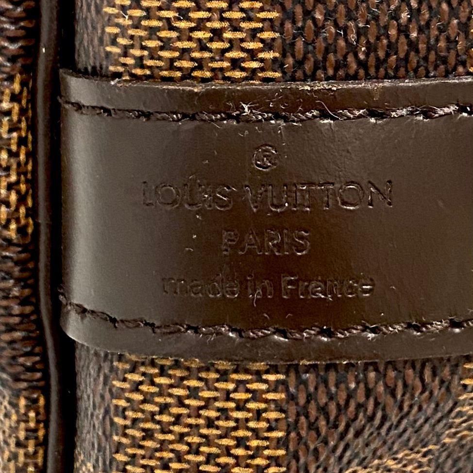 Louis Vuitton KeepAll 55 Bandouliere Ebene Damier Duffelbag- N41414 –  iPawniShop