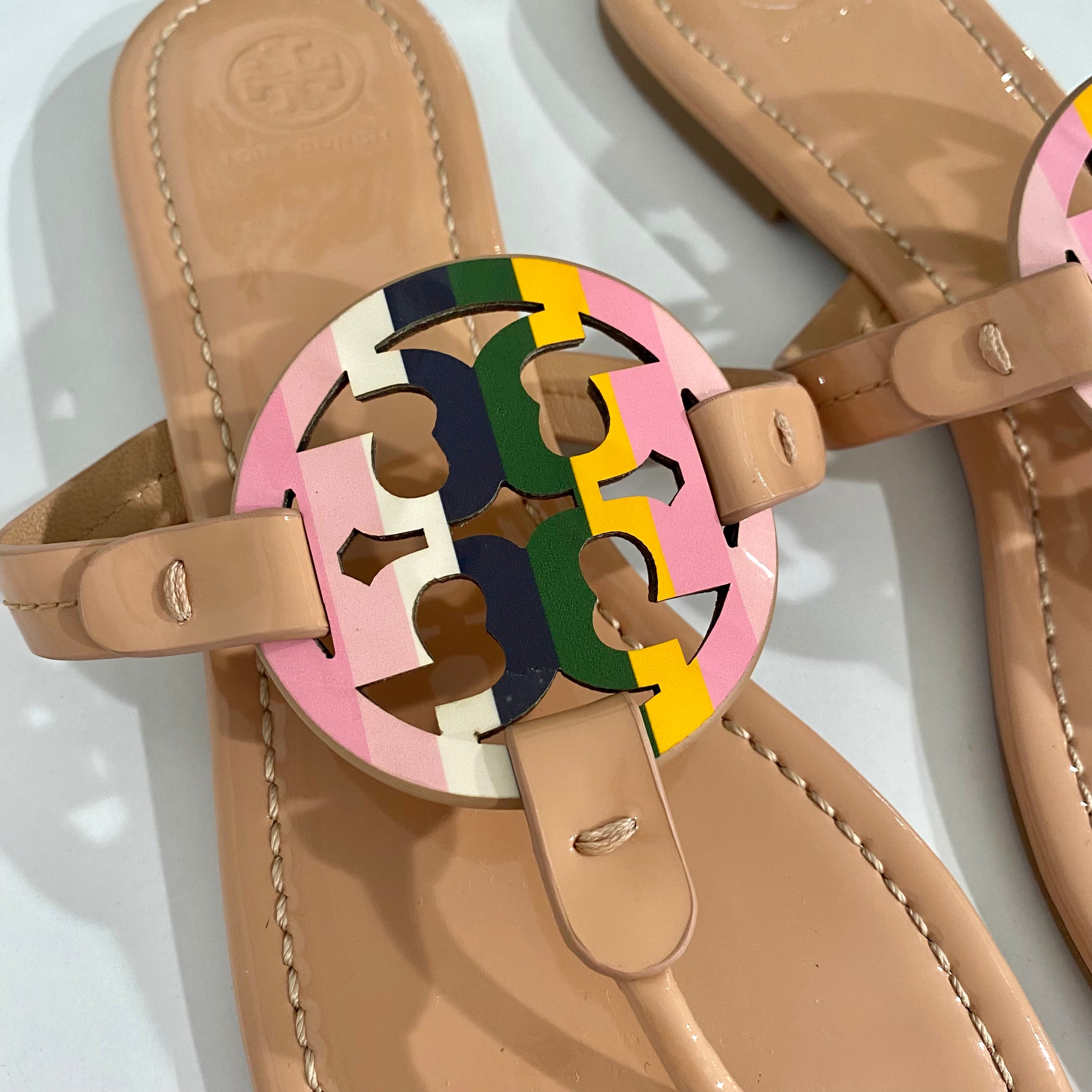 Tory burch hot sale pastel rainbow miller