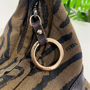 Fendi Tiger Stripe Chef Bag Dina C s Fab and Funky Consignment