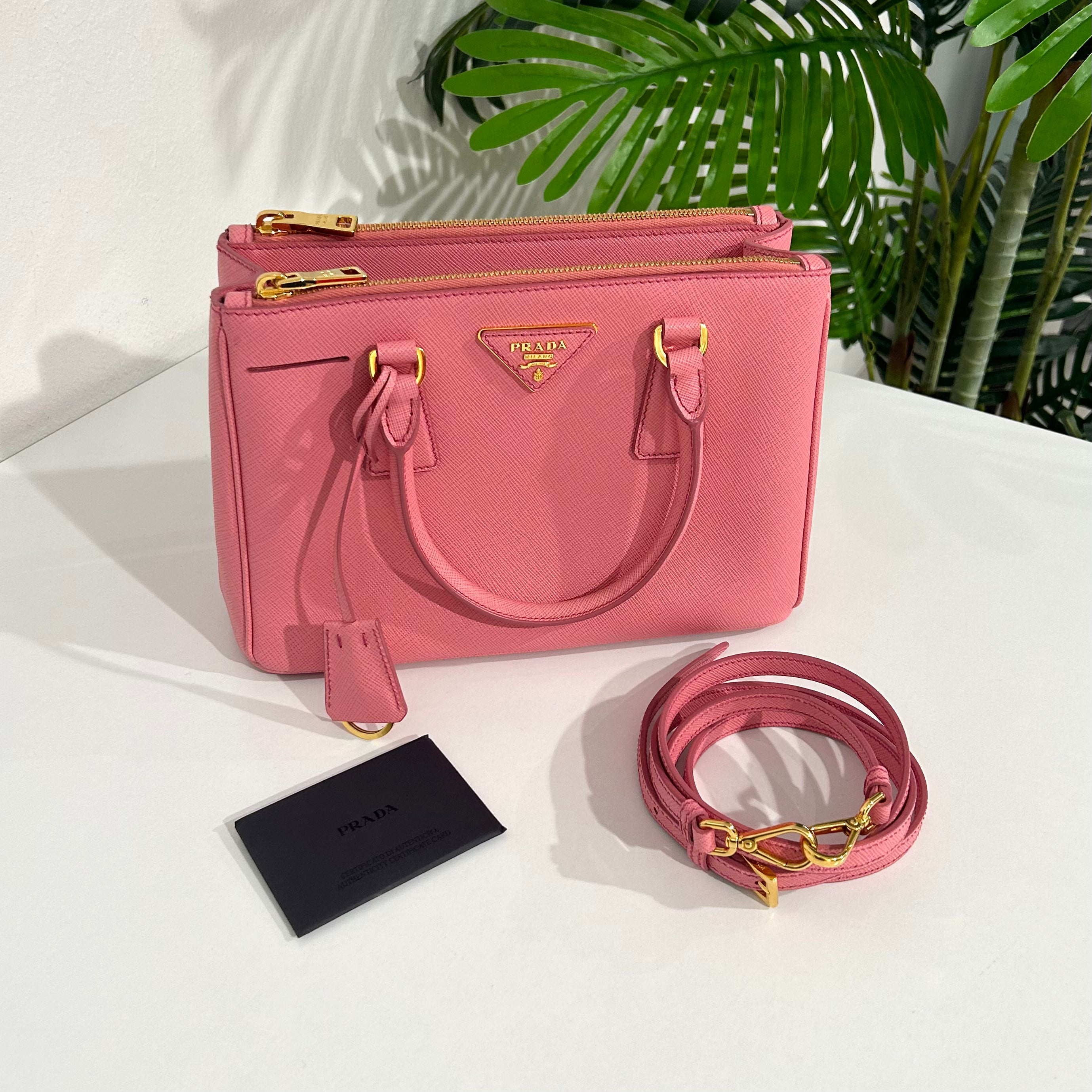 Prada Pink Galleria Bag