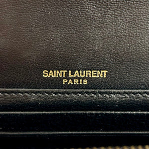Saint Laurent Black Patent Belt Bag