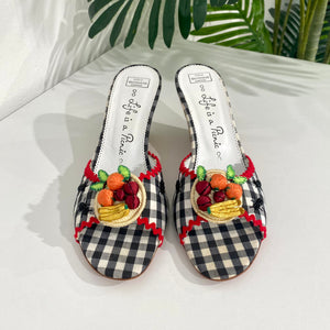 Lulu Guinness Picnic Sandals