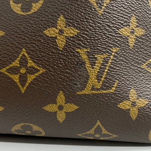 Louis Vuitton Montaigne Monogram BB Burgundy Lining