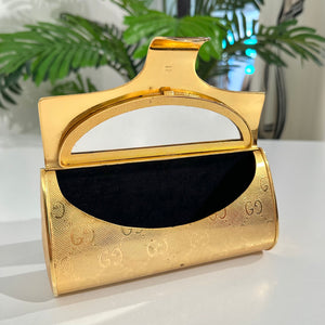 Gold 2025 gucci clutch
