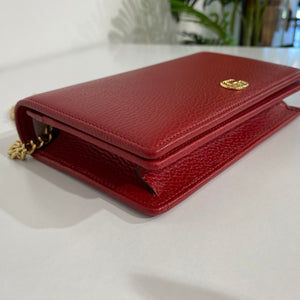 Gucci Red Marmont Mini Bag