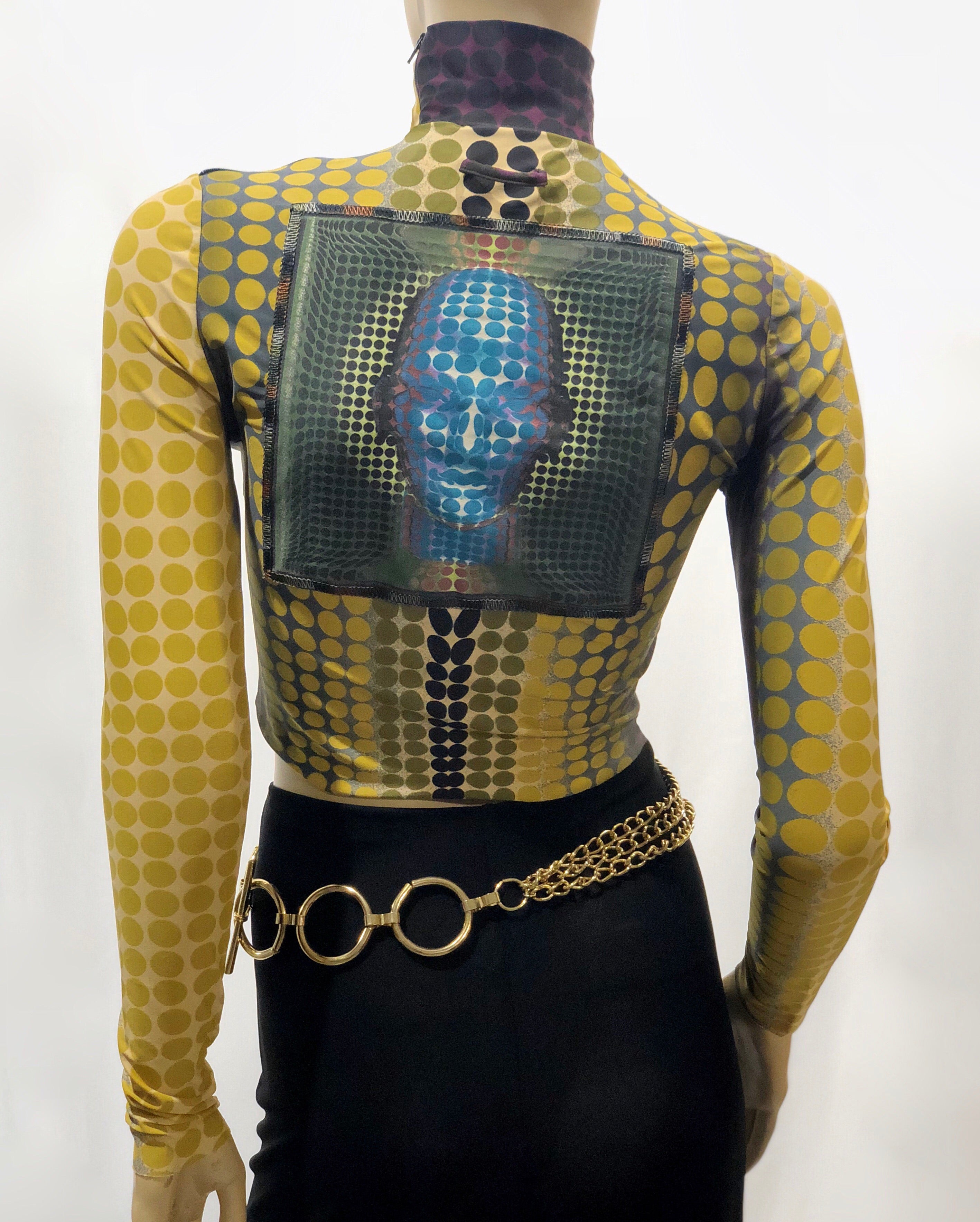 Jean Paul Gaultier Mad Max crop top