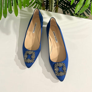 Manolo blahnik best sale hangisi flats sale
