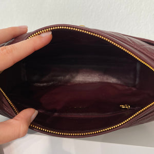 Chanel Burgundy Camera Bag – Dina C's Fab and Funky Consignment