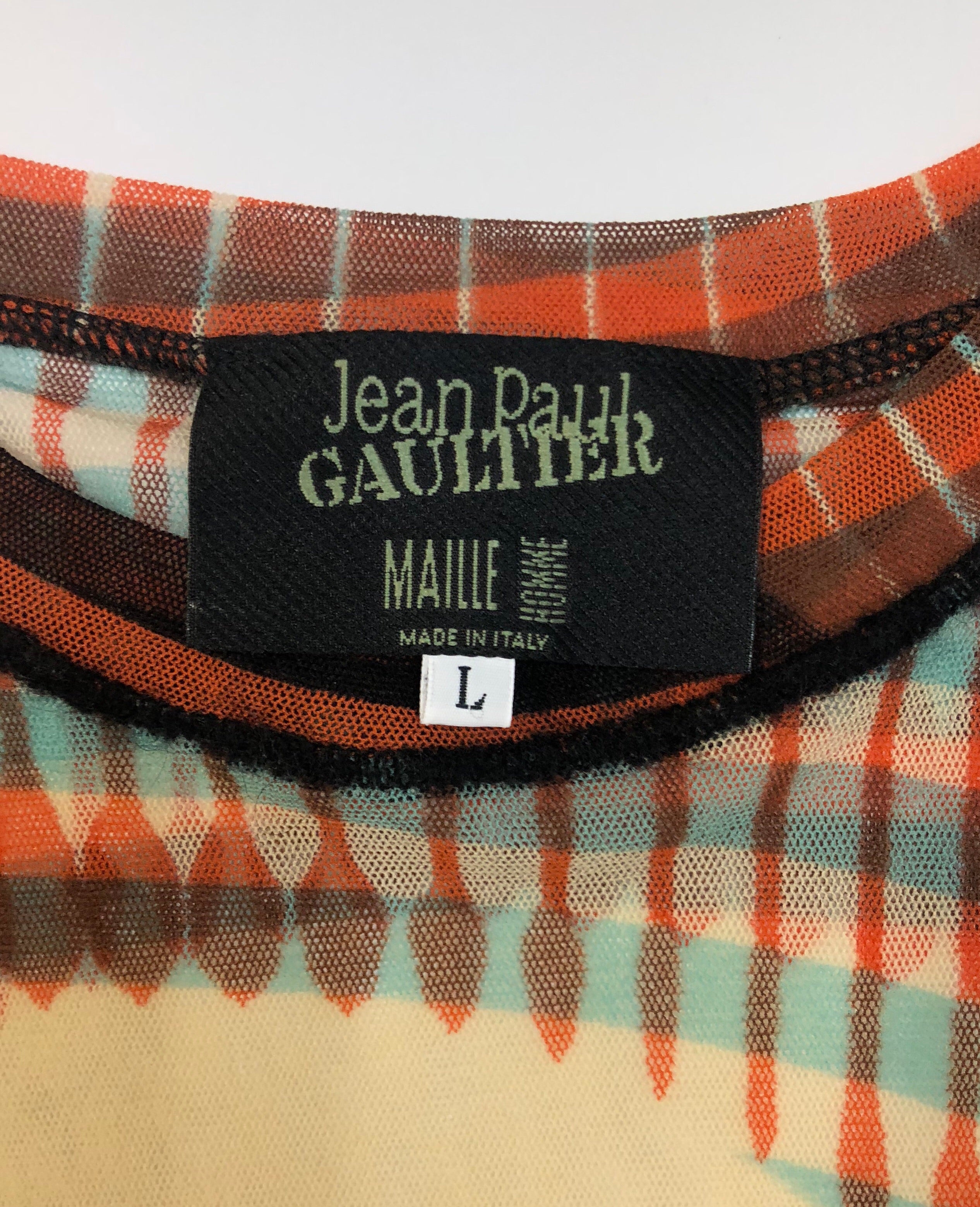 Jean Paul Gaultier Print Top
