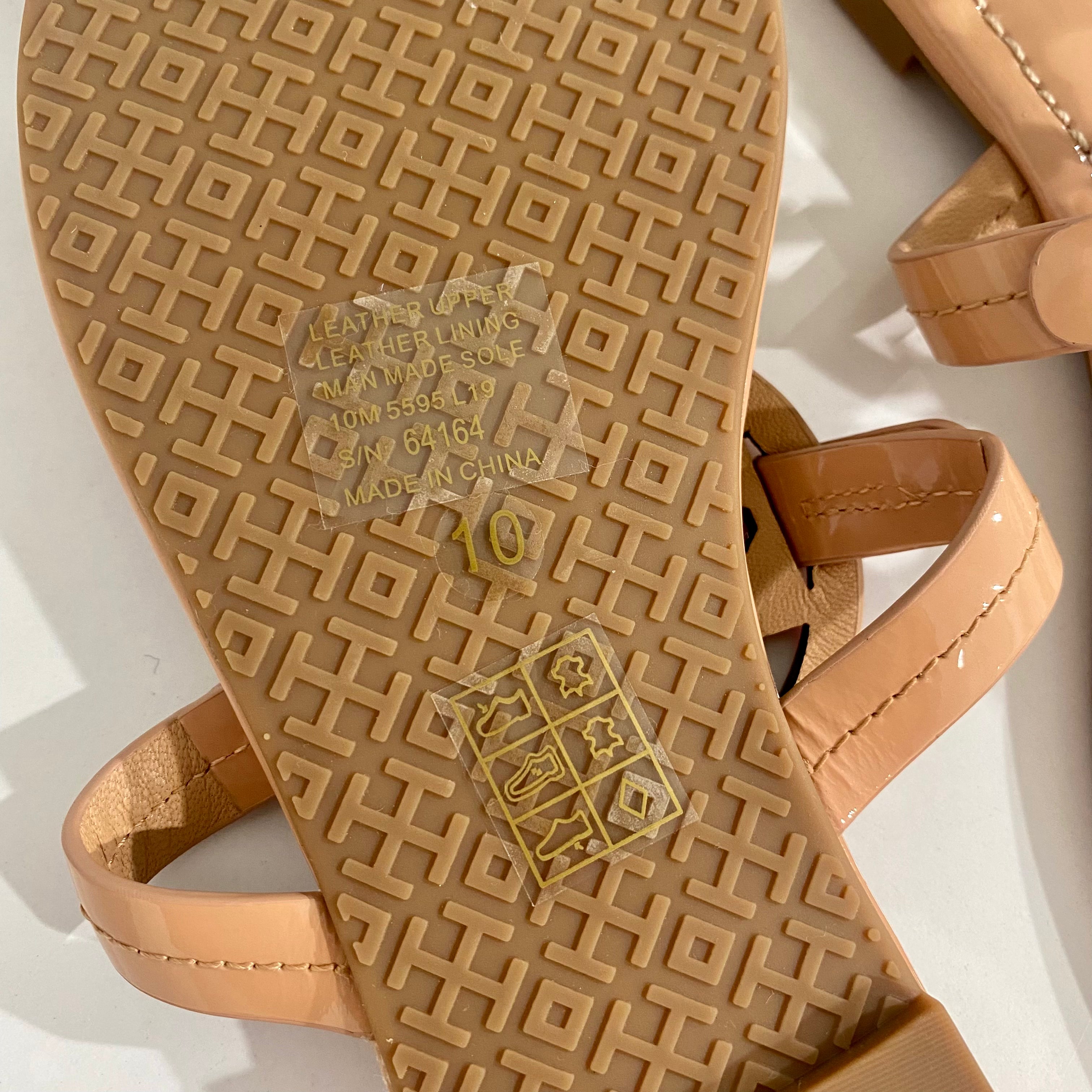 Tory burch red best sale rainbow miller sandals