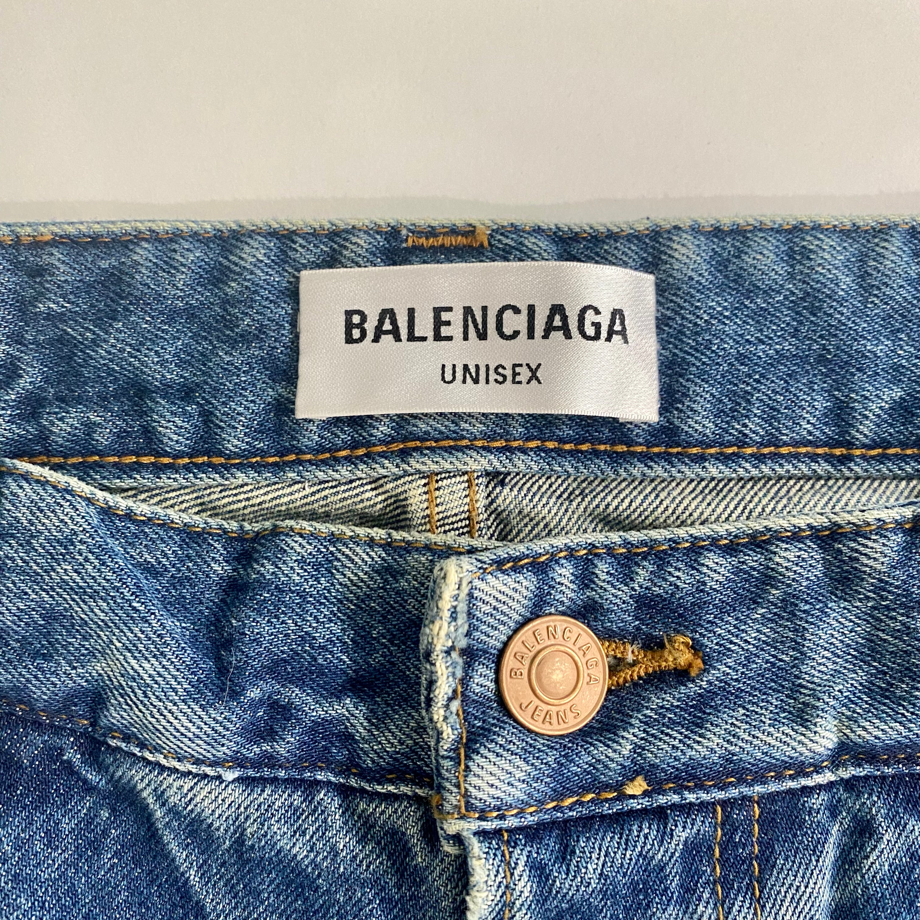 New Balenciaga Unisex Jeans