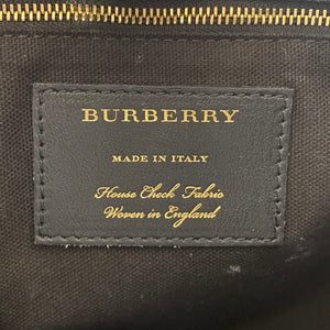 Burberry Leopard Print Banner Tote Bag