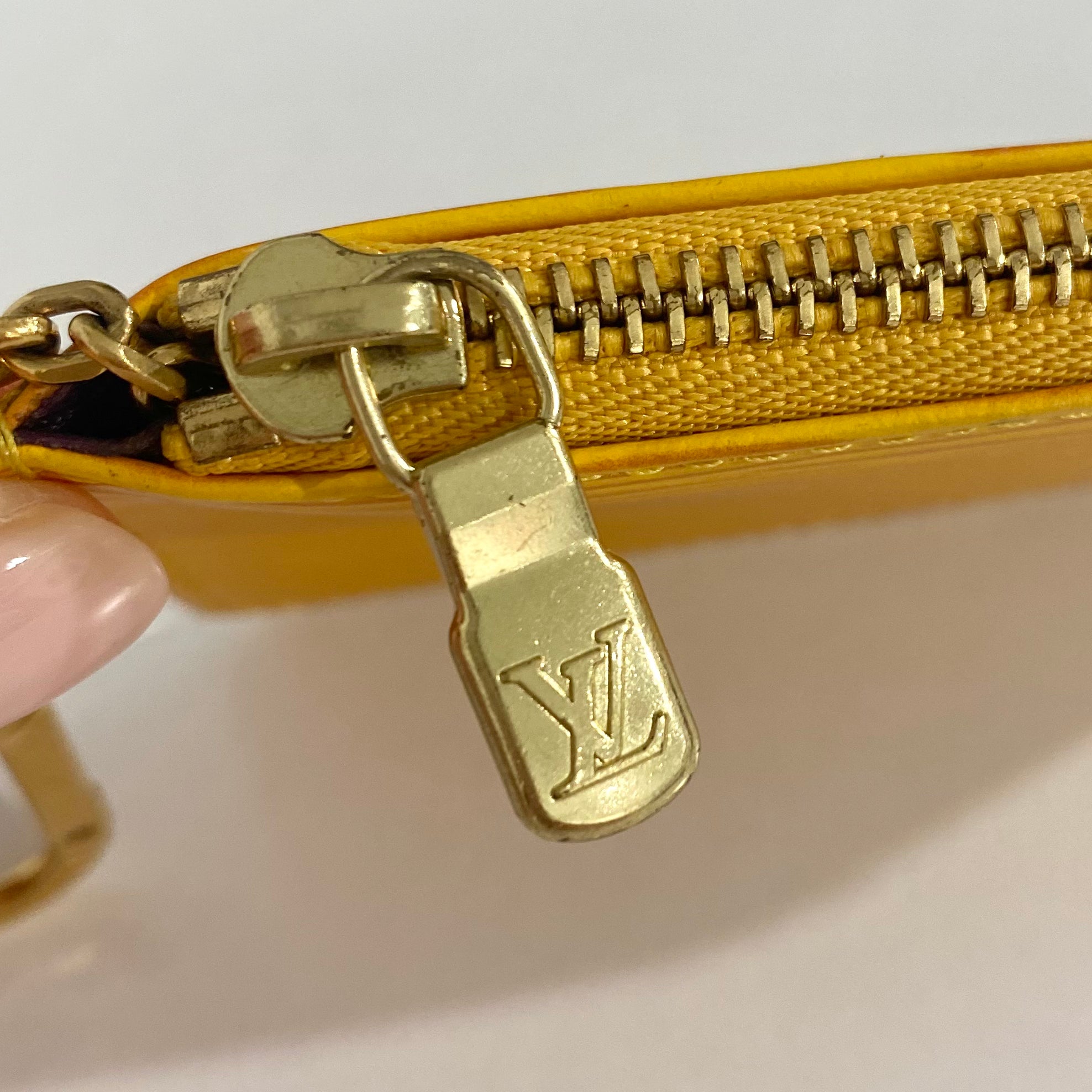 Louis Vuitton Rare Yellow Epi Leather Pochette Cles Key Pouch Keychain –  Bagriculture