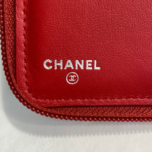 NEW Chanel Red Travel Wallet