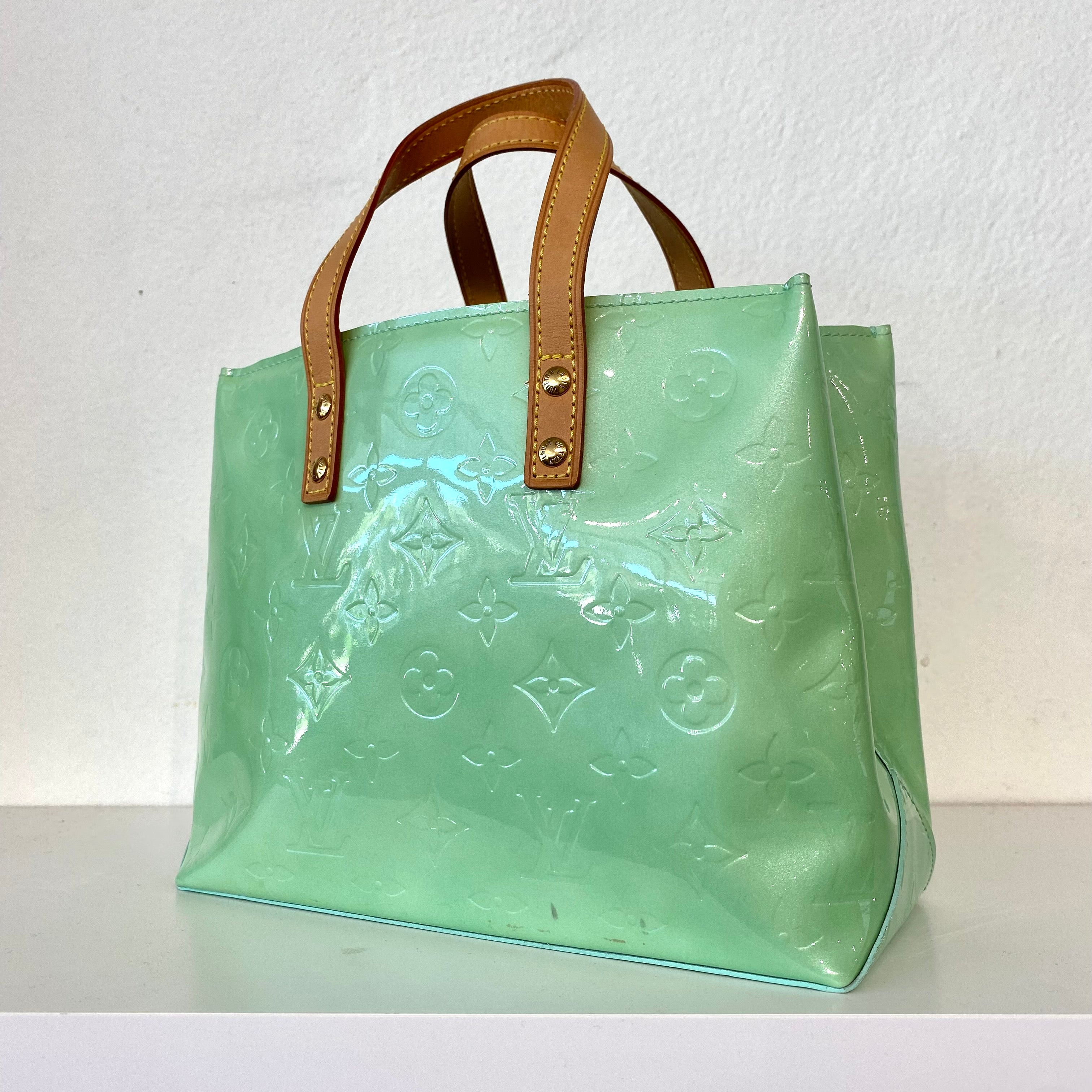 Louis Vuitton Green Vernis Mini Bag