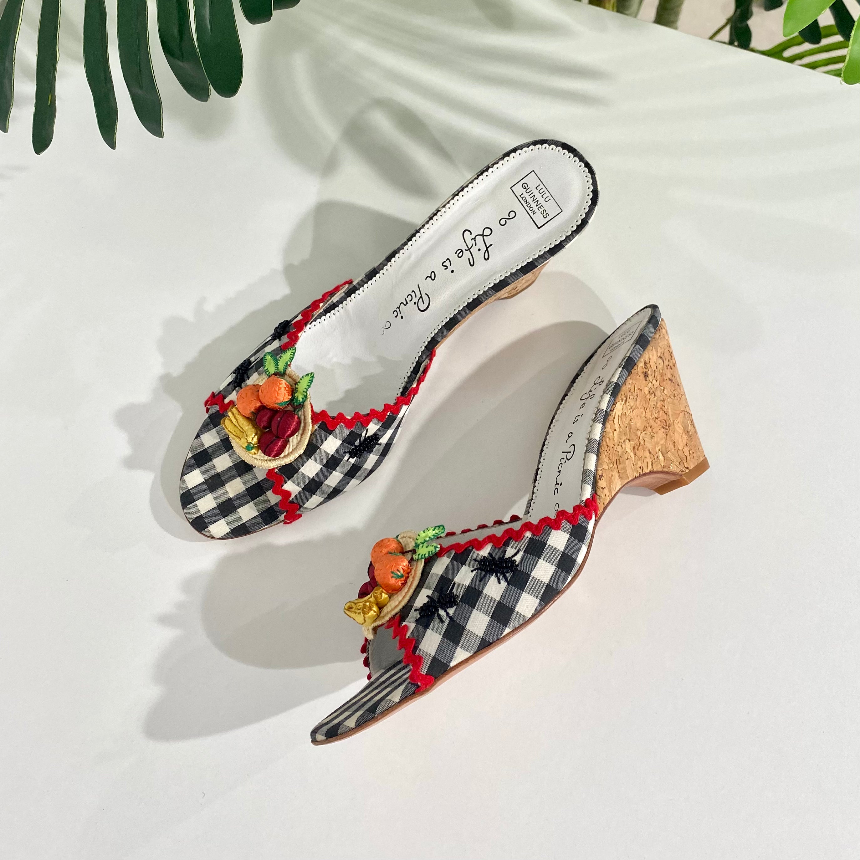 Lulu Guinness Picnic Sandals