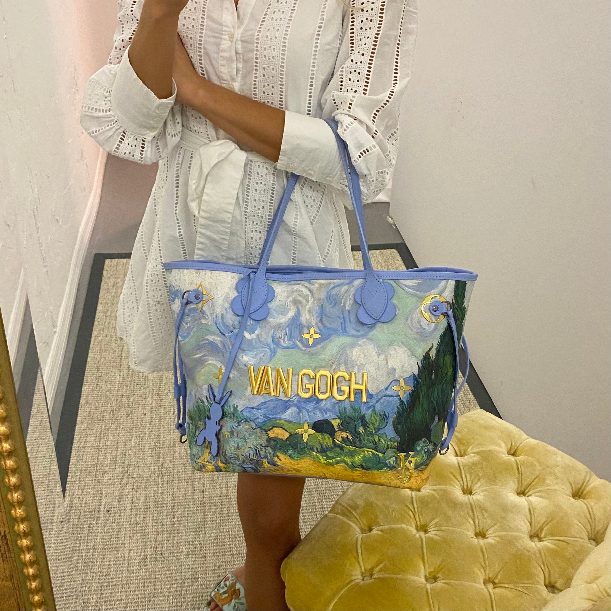 Unboxing My Louis Vuitton Van Gogh Master Neverfull Tote MM 
