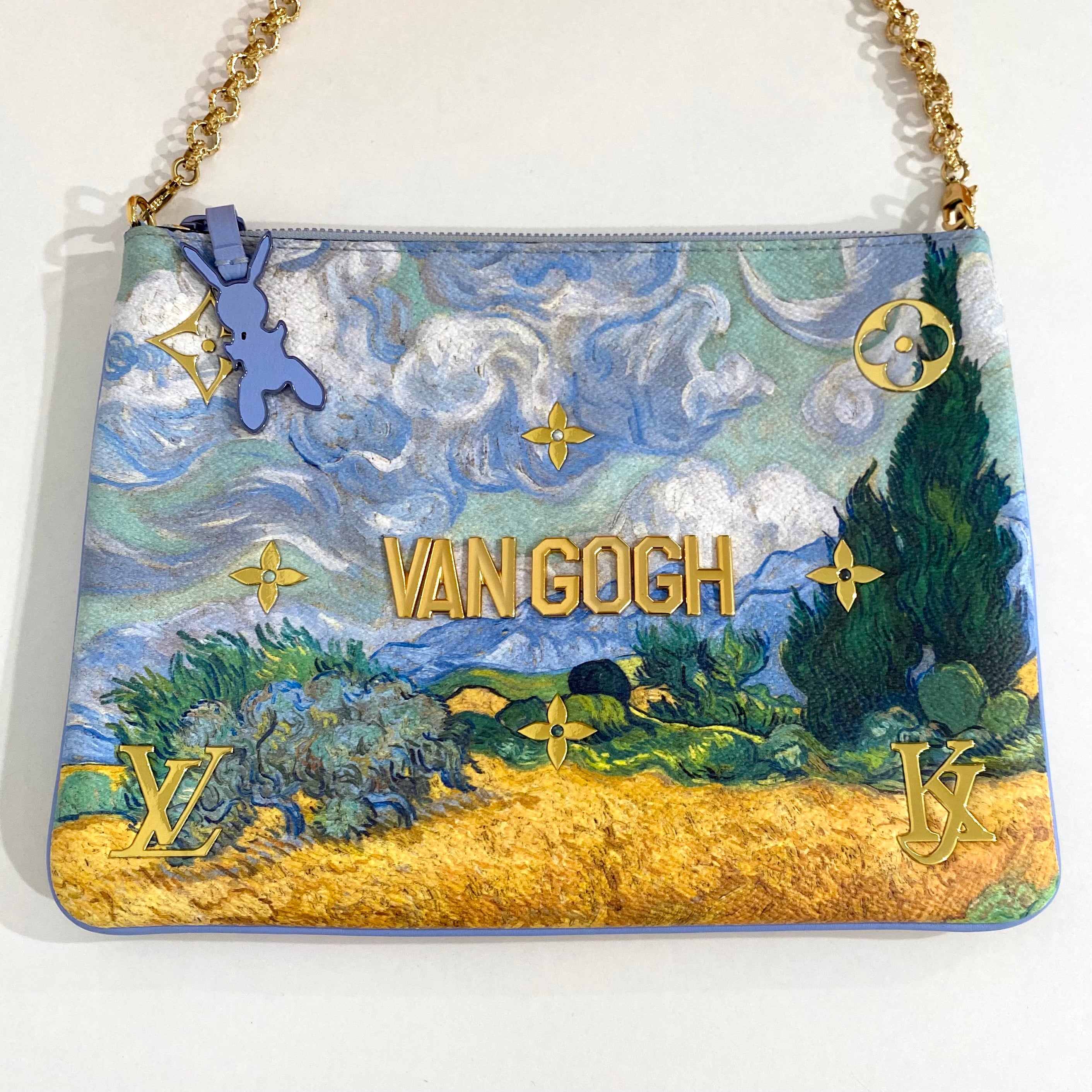 Louis Vuitton Pochette Clutch Limited Edition Jeff Koons Van Gogh