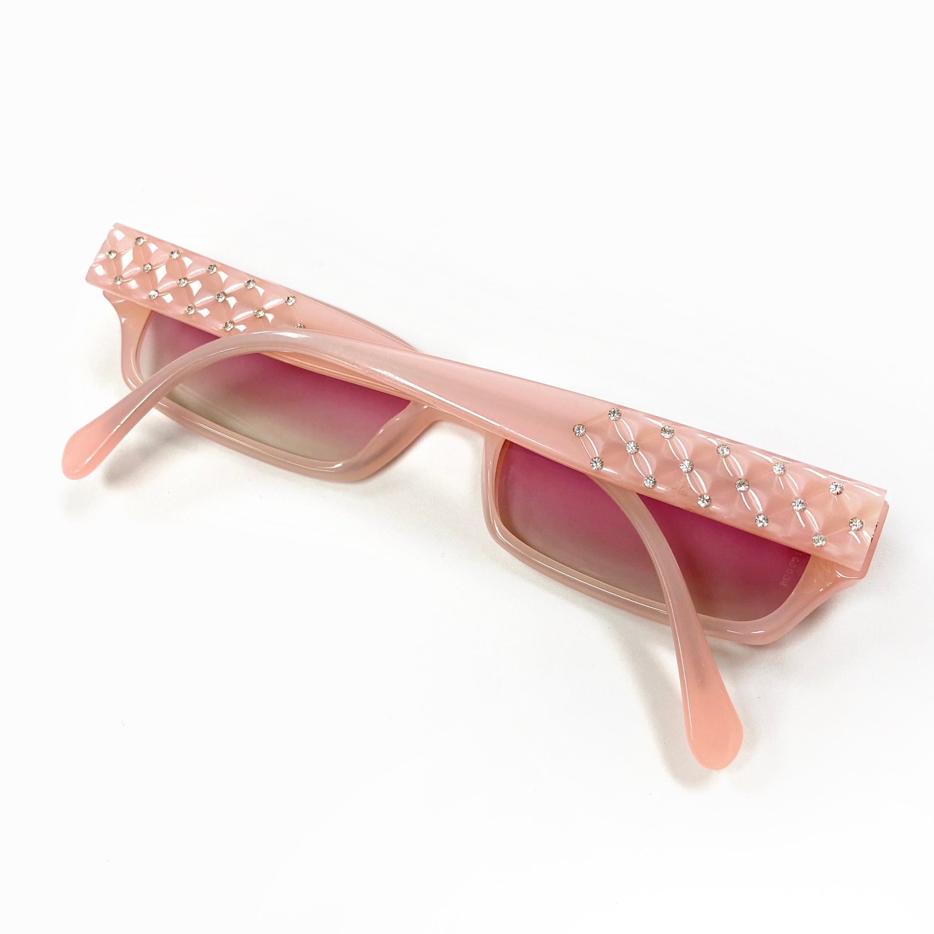 CHANEL, Accessories, Chanel Vintage Sunglasses Crystal Ccs