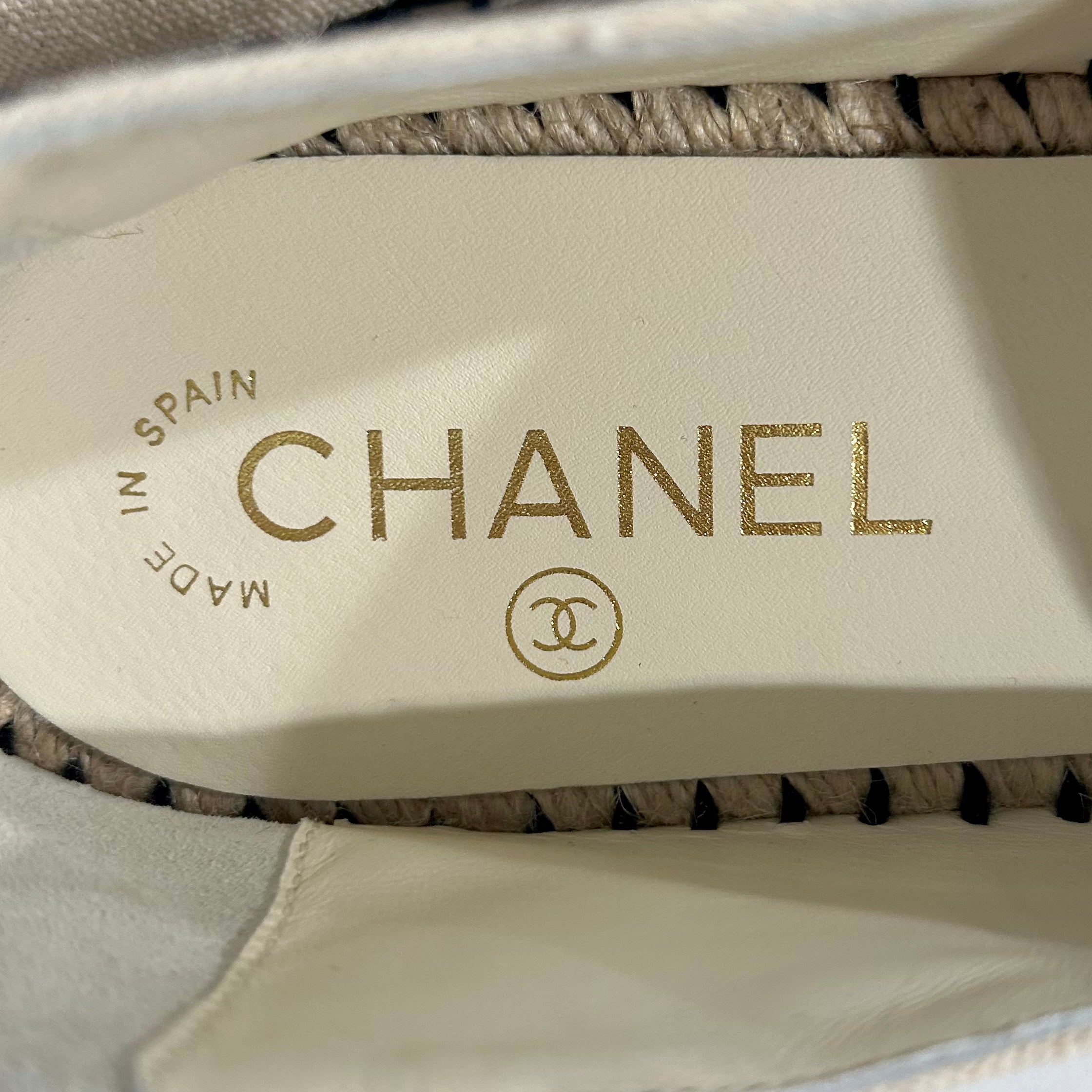 Chanel CC Espadrilles size 41