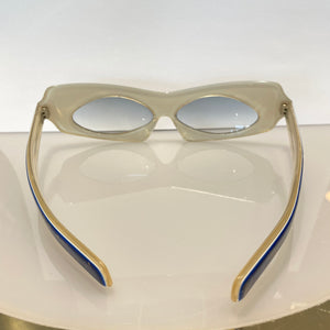Anne Marie Beretta Iridescent Blue Sunglasses